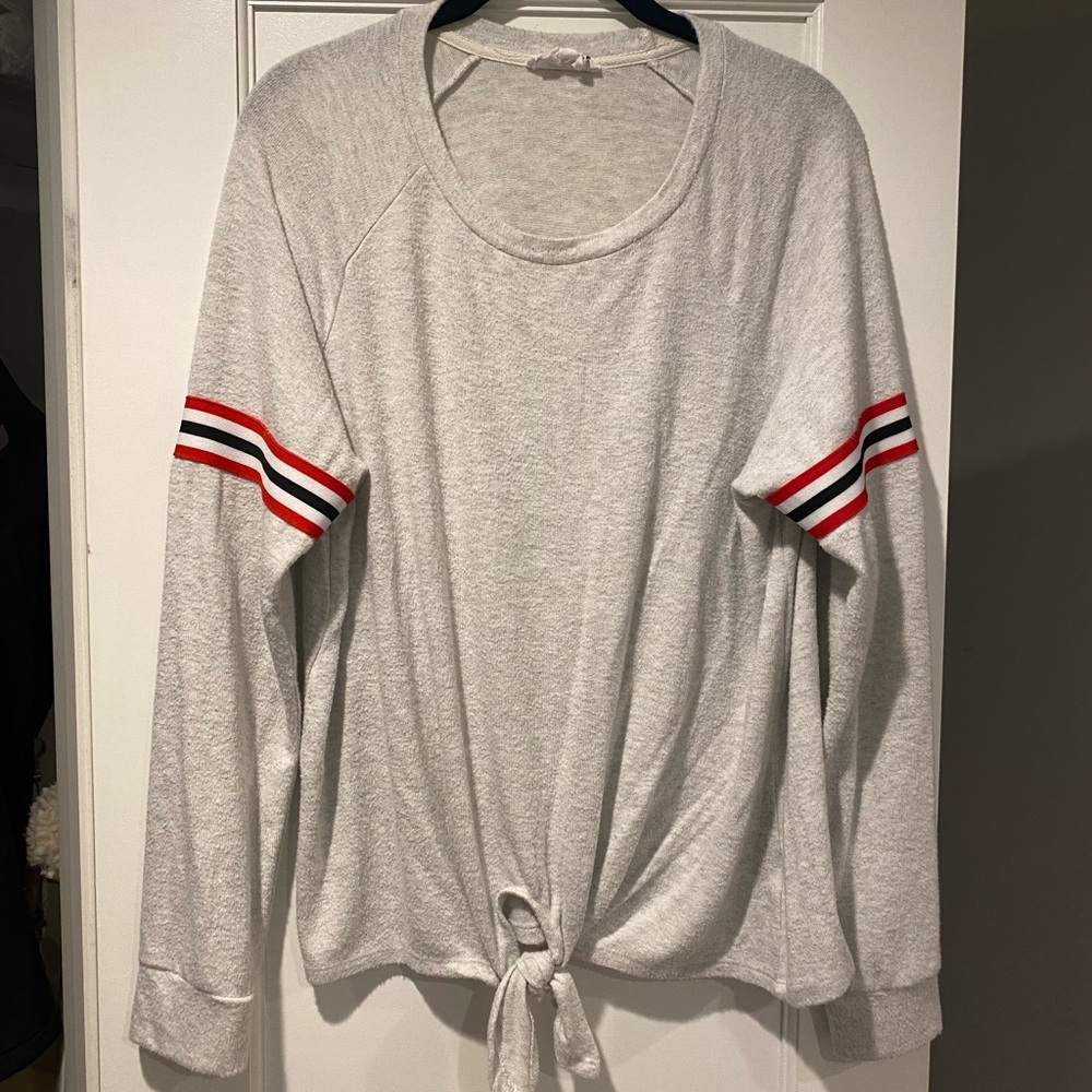 Knotted sweater